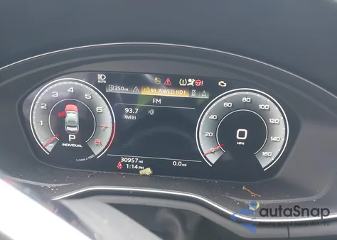 2021 Audi A4 Premium Plus 45 Tfsi S Line Quattro S Tronic из США, поврежденный, VIN WAUEAAF43MA039147